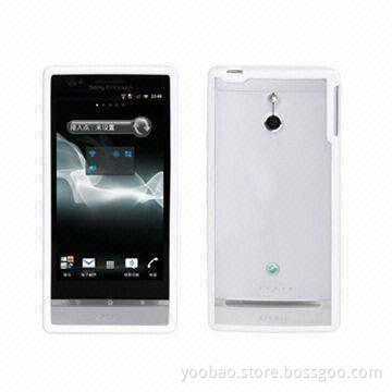 Protect Cases, Made of PC/TPU Material, Available in Black and White Colors